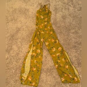 Floral jumpsuit